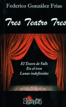 Portada del libro Tres Teatro Tres.