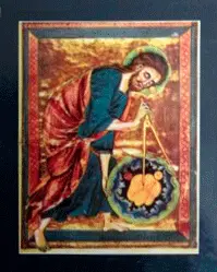 Cristo como Arquitecto. Ilustración de portada del libro Símbolo, Rito, Iniciación.