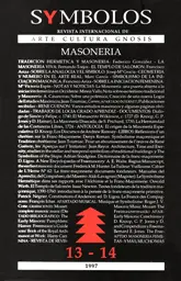 Portada de la Revista Symbolos Nº 13-14 (1997), dedicada a la Masonería.