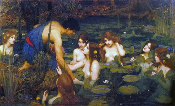 Hylas y las ninfas.