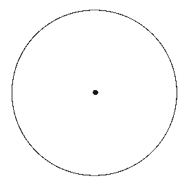 El círculo y el centro. Símbolo astrológico y alquímico del Sol.