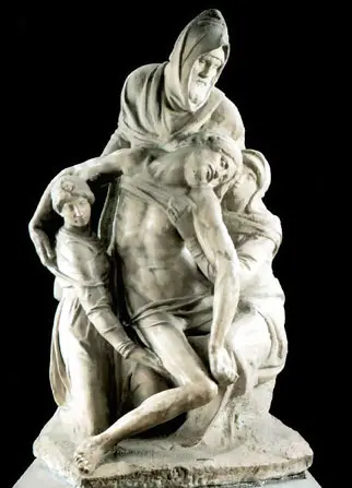 Miguel Ángel. Piedad Florentina, o Piedad de Florencia, también conocida como "Piedad Bandini"