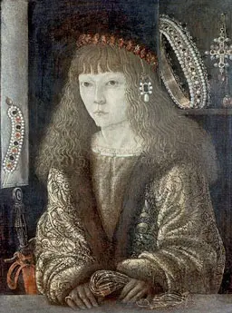 Juan Corvino, adolescente, en 1486. Hijo natural de Matías.