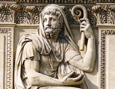 Herodoto, mediorrelieve. Museo del Louvre