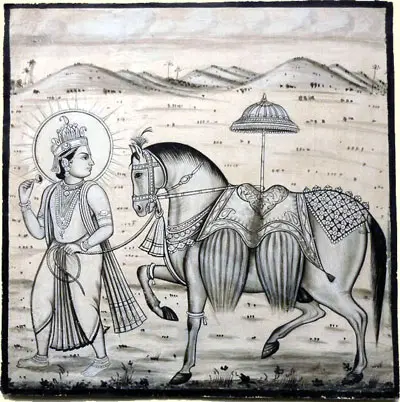 Kalki avatara. India, s. XIX.