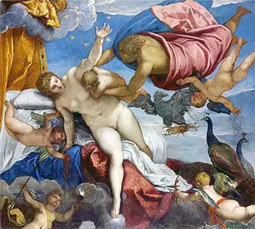 La Vía Láctea. Tintoretto.