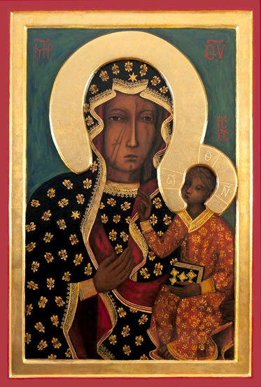 La virgen y el niño